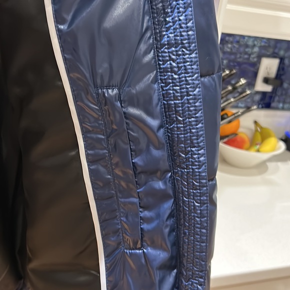 DKNY Parka metallic blue - Picture 6 of 7